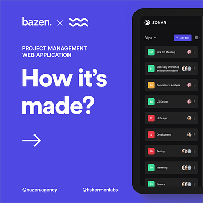 Sonar Project Management Tool appdesign appdesigner card design card ui design agency design app design mockup design mockups designagency mockupdesign ui ui ux uidesign uidesigner uiux ux uxdesign uxdesigner uxui webapp