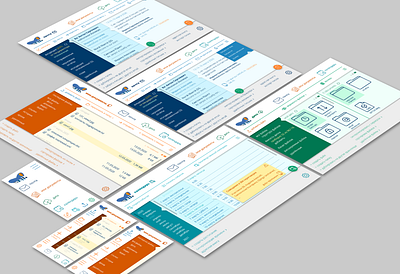 mail/all-in-one concept app flat ui ux web
