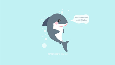 Great White sharks can be cute too!! branding cute animal design illustration photoshop sketch sketches user experience user experience design user interaction user interface uxdesign uxui website website design