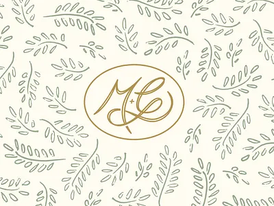 M + G Wedding Monogram branding graphic design handlettering illustration typography wedding wedding invitation