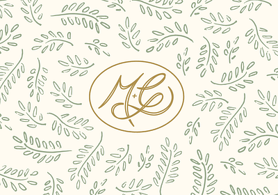 M + G Wedding Monogram branding graphic design handlettering illustration typography wedding wedding invitation