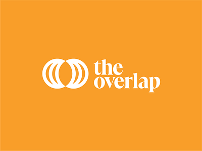 The Overlap concept brand branding design icon identity logo typography