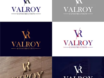 Construction Logo abstractlogo businesslogo companylogo construction logo design letter logo ui