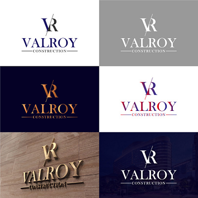 Construction Logo abstractlogo businesslogo companylogo construction logo design letter logo ui