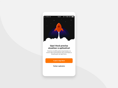 Illustration App UI blocking page design illustraion illustration illustration ui layout message page ui ui illustration ux vector