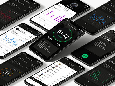 NEXUS iOS app adidas athlete box cards crossfit fitness gym ios iphone leaderboard metrics nexus nike push sport sports track tracker training under armour