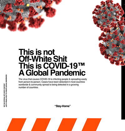 Stay Home branding covid 19 design helvetica logo stay home typography