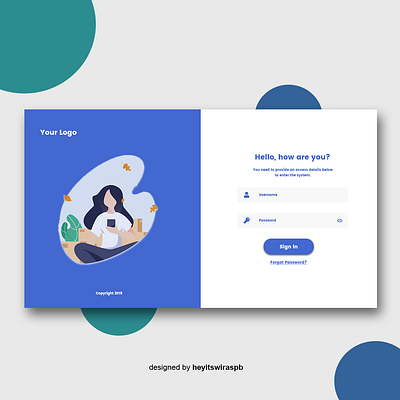 #Exploration: Landing Page Sign in Website landingpage sign in ui website design