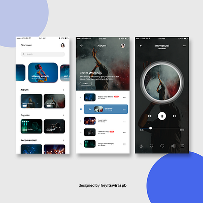 #Exploration: Christian Music App christianmusic ui