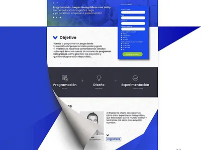 Lagash Landing Page design ui ux web