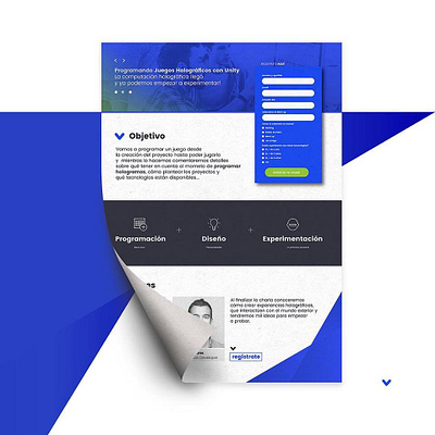 Lagash Landing Page design ui ux web
