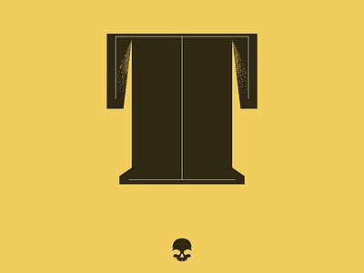 36days_T 36dayoftype 36days 36daysoftype20 brand branding branding design brown lettering letters lettert logo logotipe logotipo marca skull typography yellow