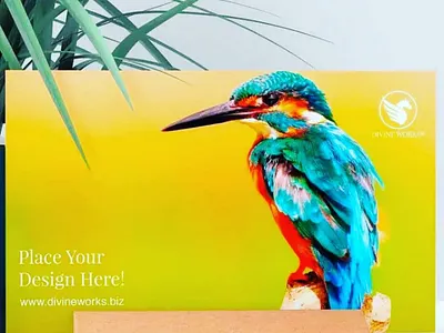 Free Greeting Card Mockup adobe photoshop graphic design mockup psd