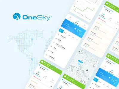 App for industry-leading analytics in aerospace system android drones ios mapbox mobile ui ux