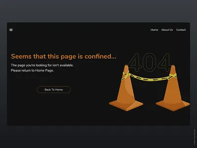 DailyUI #008 404 error 404 error page 404page dailyui error message error page
