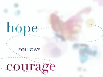 Weekly Warm-Up | Calming Mantra autodesk sketchbook avenir butterflies butterfly challenge courage design didot digitalart dribbbleweeklywarmup hope illustraion illustration mantra weekly challenge weekly warm up