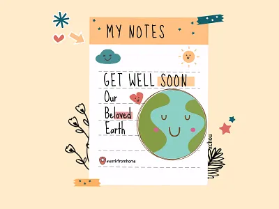 GWS our earth 🖤 2020 flatbackground flatdesign flatwallpaper ilustration