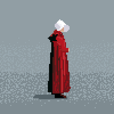 The Handmaids Tale Pixel Art handmaids handmaids tale hulu pixel pixel art pixels