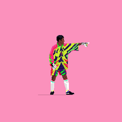 salchipulpo jorge Campos acapulpo brodi brody campos jorge jorgecampos mexican mexican soccer team nike pixel pixelart soccer uniform