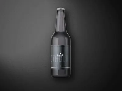 Lovecraft Dark Beer beer beer art beer branding beer label bottle branding dark design design art label logo lovecraft