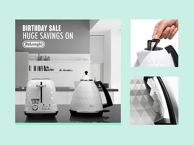 Delonghi Facebook Posts digital facebook graphic design instagram social media