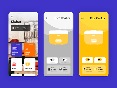 Smart Home App adobexd app design ui uidesign uidesigner uidesigns uiux uiuxdesign user userexperience ux