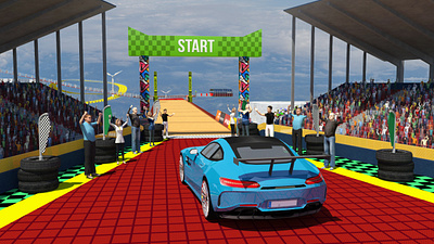 Ramp Car Jump Free Mega Ramp Game by Redcorner Games androidgamers androidgames animation app design designs dribbble dribble freegames gamergirl gamerguy gamers gaming graphics igames latestmobilegames megaramp mobilegames newgames rampcarjumping