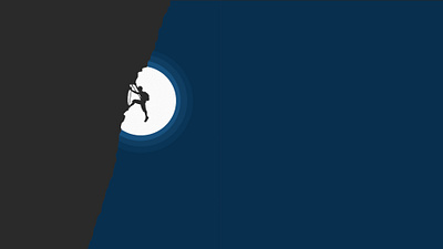 Rock Climbing dark design dark mode design design agency design art design inspiration design mockup design studio design system designer designs illustration lara croft moonlight rock and roll rock climbing vector