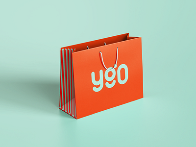 YGO bag bag design bag mockup branding design identity logo packaging typography vector