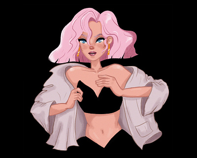 Pernille artist character character illustration digital digitalart illustration