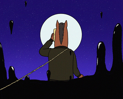 BoJack alternative art digital digital illustration illustration poster poster art tvshow