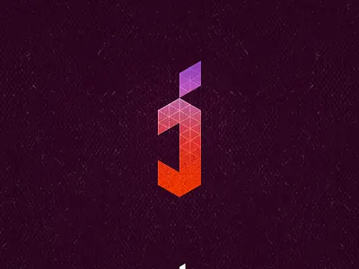 J1 30daychallenge 36daysoftype aletteraday design dz isometric j lettering lettermark logo monogram typogaphy