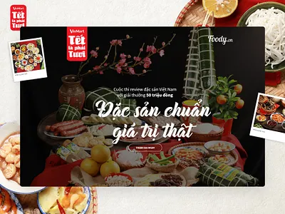 Landingpage VinMart Contest design graphic landing landingpage ui visual web website