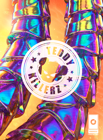 Gosmow - Poster 357 3d 3d art 3d artist cinema4d design gradient illustration octane poster poster art