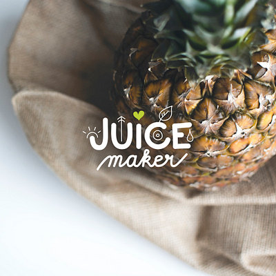 Juicemaker / logo design branding logo