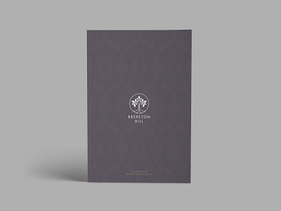 Brereton Hill - Cover art branding branding and identity brochure cover design layout logo magazine print