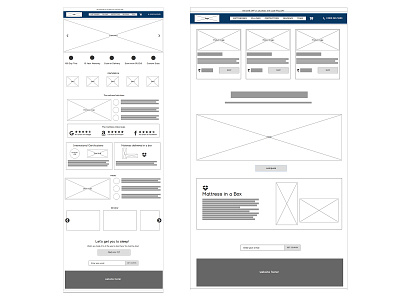 Wink Nod Page balsamiq wireframe design ui ux vector wireframe