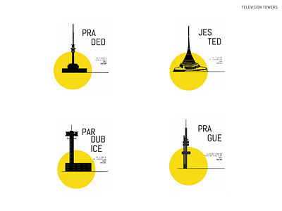 Television towers adobe illustrator adobedraw architecture czech republic illustration procreate tower towers