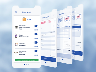 daily ui challenge 02 - check out process checkout dailyui dailyui002 shop slider ui ux