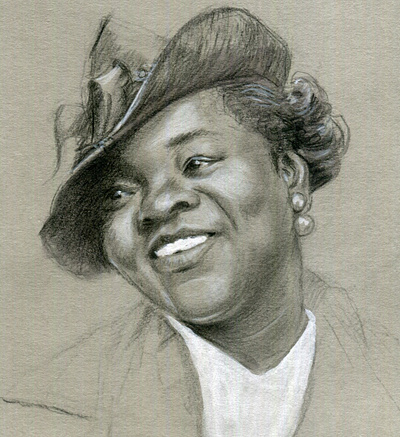 Happy Hat drawing illustration portrait sketch sketchbook