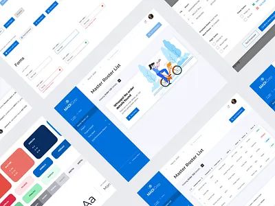 MADI Corp Screens design product design ui wordpress