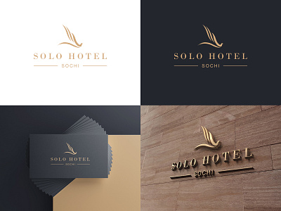 Logo for Solo Hotel brand brand design design graphicdesign logo