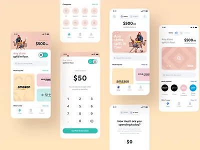 iOS App Exploration app calculator card categories estimation ios logos store