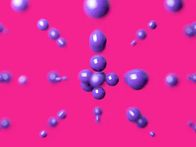 Crazy Grape Balls 🍇C4D 3d 3d animation 4d animation attractive background balls c4d cinema 4d cinema4d color colorful design easy funny grape motion pink ui violet