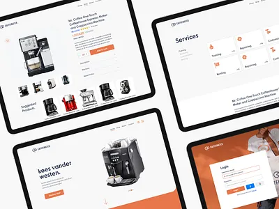 Caffeinated - Website UI Design branding caffeinated caffeine coffee ecommerce ecommerce design illustration typography ui ux web