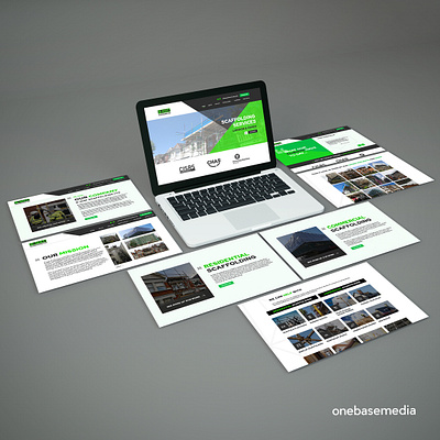 B-Mat Scaffolding NEW WEBSITE branding design graphic design illustration marketing photoshop web design website