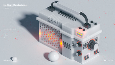 Sound equipment branding c4d illustration logo 设计