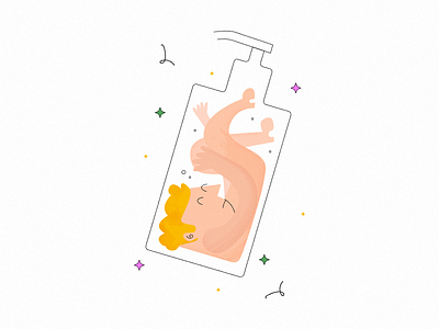 Isolation: Hand Gel character design color colour coronavirus design flat grain home illustration naked sanitizer texture vector