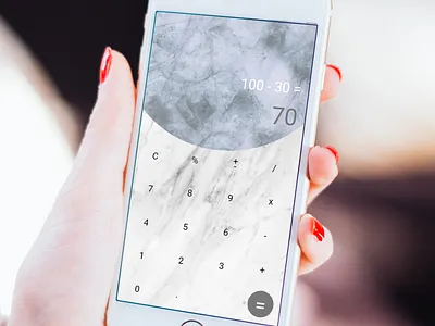 CALCULATOR app dailyui design ui