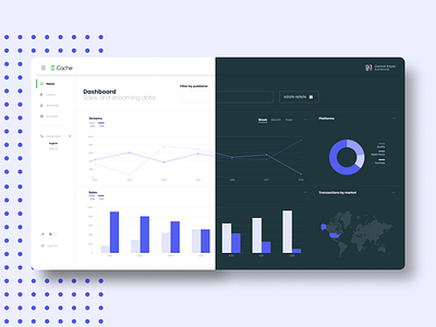 Cache CDS dashboard dashboad dashboard app design product design ui ux webdesign